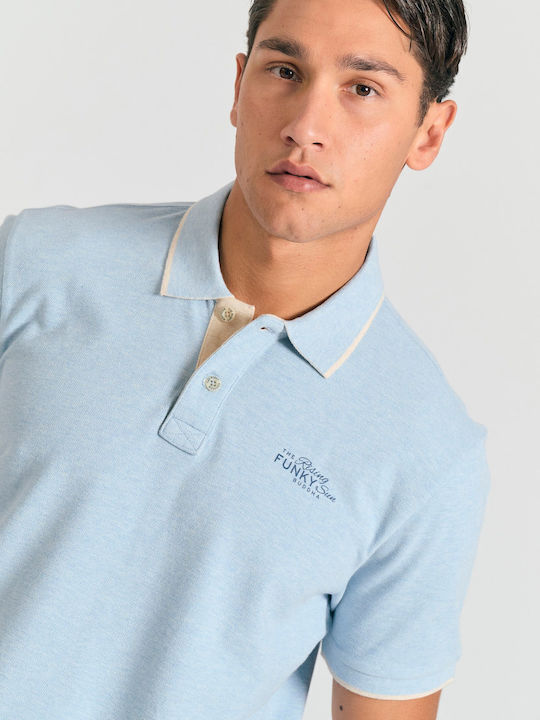 Polo T-shirt Γαλάζιο