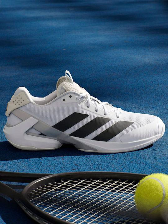 adidas Adizero Ubersonic 5 Ανδρικά Παπούτσια Τένις για Σκληρά Γήπεδα Λευκά adidas Adizero Ubersonic 5 Ανδρικά Παπούτσια Τένις για Σκληρά Γήπεδα Λευκά