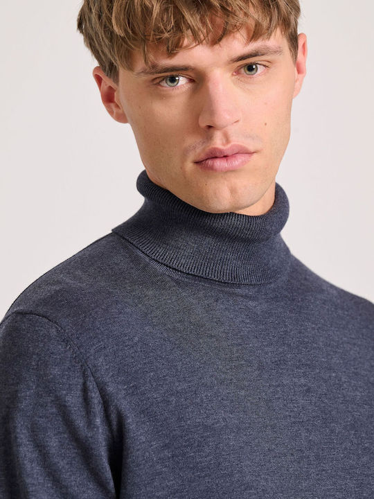 Long Sleeve Sweater Navy Blue