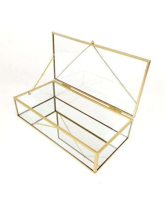 Faitakis Pack Dekorative Box Glas 25x12.5x6cm Faitakis Pack Dekorative Box Glas 25x12.5x6cm