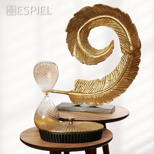 Espiel Dekorative Box Metallisch 20x20x8.5cm