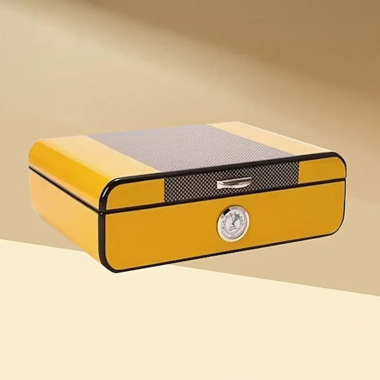 Panora Holz Befeuchter für Zigarren 50 mit Hygrometer