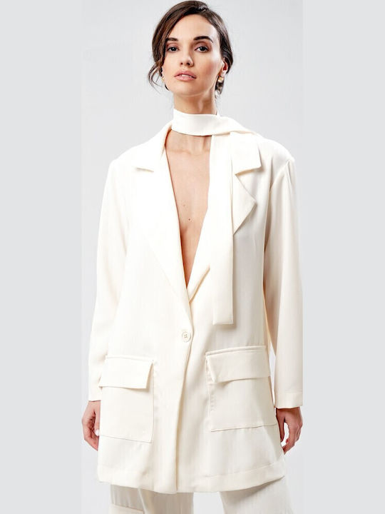 Sharks Bay Clothing Women's Blazer Beige
