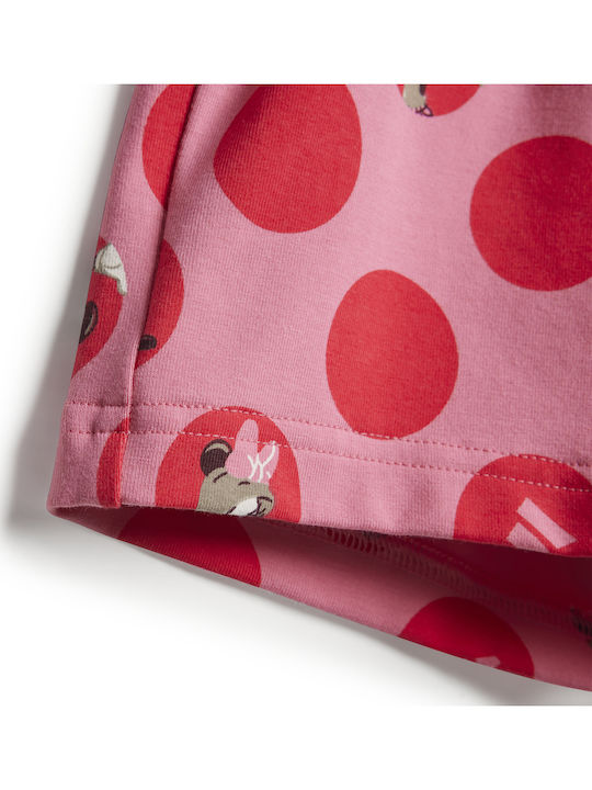 Kids' Set with Shorts Summer 2pcs White x Disney