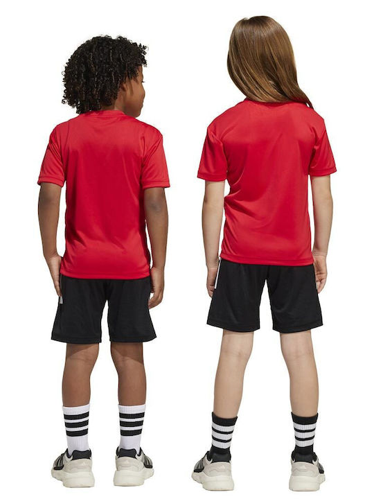 Kinder-Set mit Shorts Sommer 2Stück RED