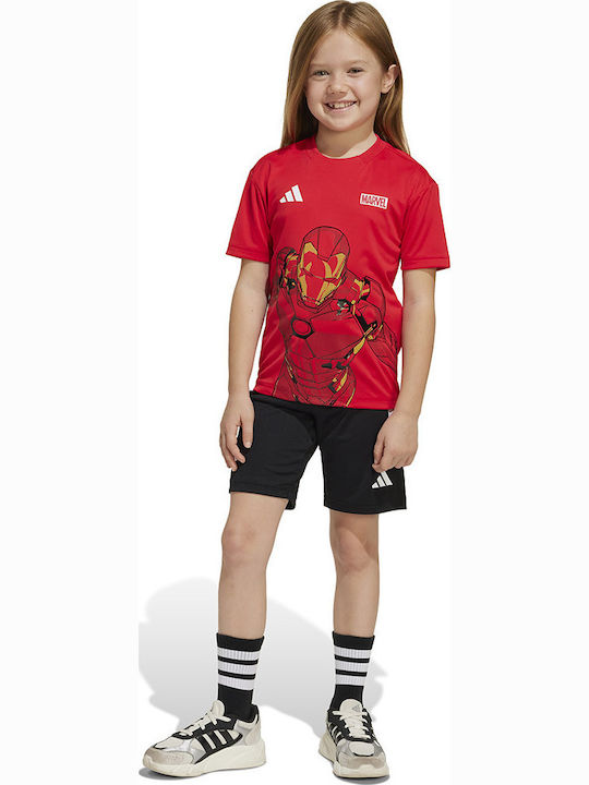 Kinder-Set mit Shorts Sommer 2Stück RED