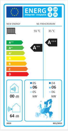 Newntide Sunglow R290 Wärmepumpe 16kW Einphasig 75°C Monoblock