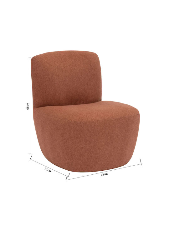 Leone Sessel Terracotta 63x71x68cm