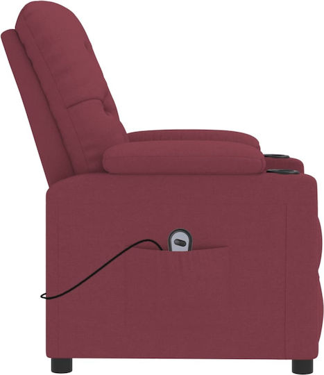 Fotoliu Relax Burgundy 78x93x93.5cm
