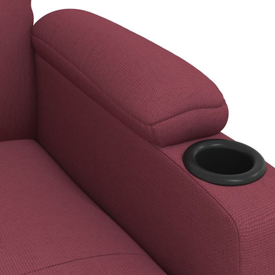 Fotoliu Relax Burgundy 78x93x93.5cm