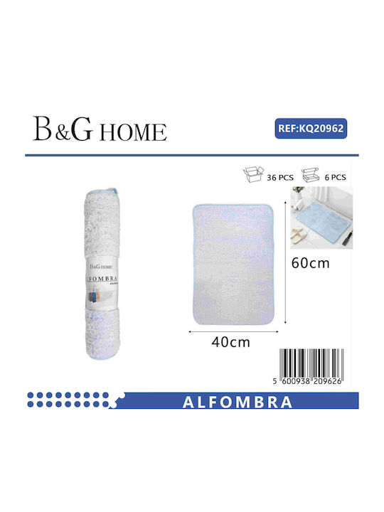 Πατάκι Μπάνιου 502440 20962 Light Blue 40x60εκ.