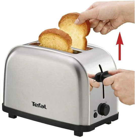 Tefal Ultra Mini Φρυγανιέρα 2 Θέσεων 700W Inox