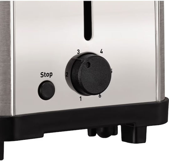Tefal Ultra Mini Φρυγανιέρα 2 Θέσεων 700W Inox