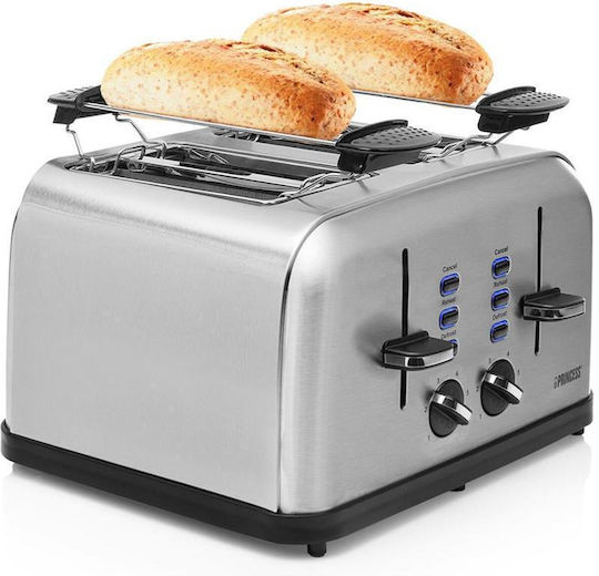 Princess 142355 Φρυγανιέρα 4 Θέσεων 1750W Inox