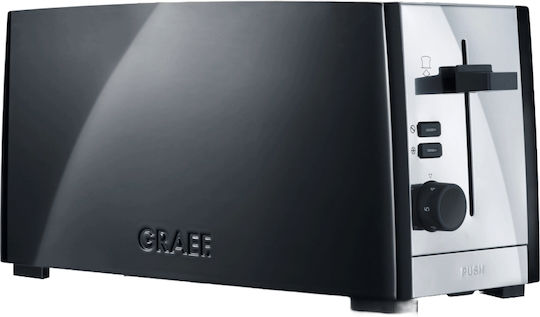 Graef Prăjitor de pâine 4 sloturi 1380W Negru