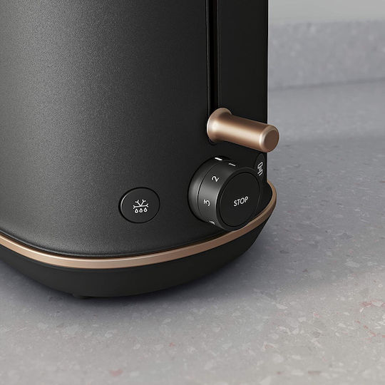 Electrolux Φρυγανιέρα 2 Θέσεων 980W Γκρι