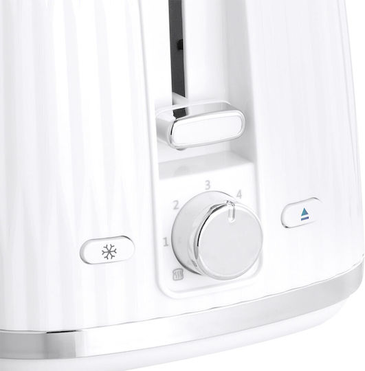 Russell Hobbs Prăjitor de pâine 2 sloturi 800W Alb
