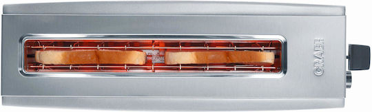 Graef Toaster 2 Slots 880W Inox