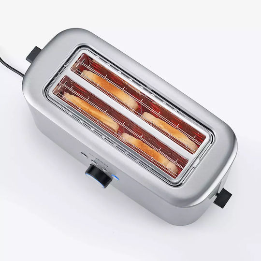 Severin Φρυγανιέρα 2 Θέσεων 1400W Inox