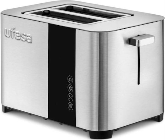 Ufesa Duo Delux 2r Short Prăjitor de pâine 2 sloturi 850W Inox