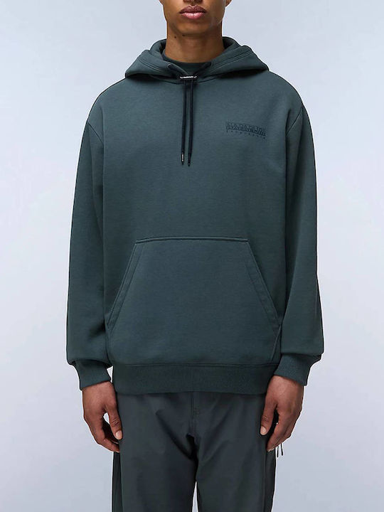Hooded Khaki Sweatshirt NP0A4HZQ G1S