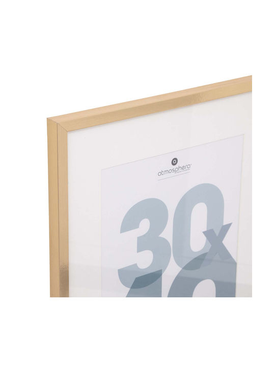 Atmosphera Wooden Photo Frame with Gold Frame