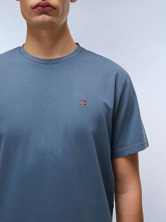 Salis T-shirt SteelBlue