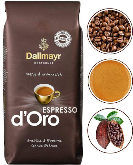 Dallmayr Espresso Kaffee d'Oro Bohnen 1kg