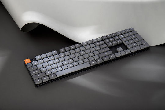 Keychron K5 Max Wireless Gaming Mechanical Keyboard with Gateron Low Profile Red switches and RGB lighting (English US)