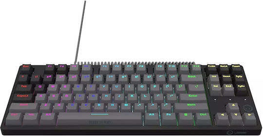 Lorgar AZAR 514 Gaming Tastatură Mecanică Tenkeyless cu Personalizat comutatoare și iluminare RGB (Engleză UK)