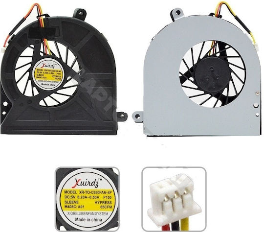 Fan Laptop Toshiba Satellite C650 C655 C655d C660 L650 3 Pin Type B