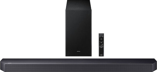 Samsung HW-Q600F/EN Soundbar 3.1.2 Bluetooth και HDMI 40W με Ασύρματο Subwoofer και Τηλεχειριστήριο Μαύρο