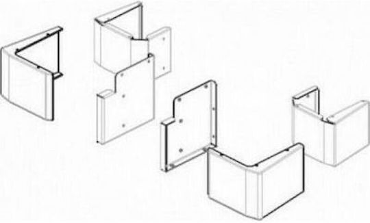 Midea CE-FP-42.5DLM-DJZJ Support Legs Central Heating Spare Part for Fan Coil