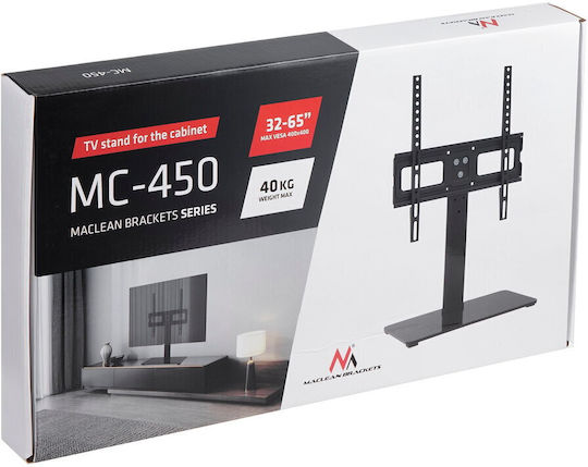 Maclean Energy MC-450 Desktop TV Mount Up To 65" And 40kg