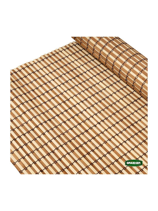 Grasher Shade Blind Bamboo in Brown Color L120xH180cm
