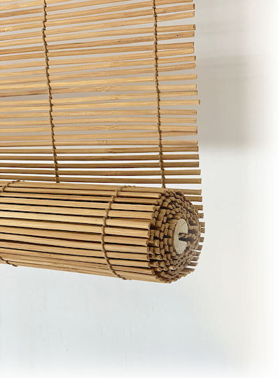 Woodware Beschattungsrollo Hölzernes in Braun Farbe L60xH120cm Woodware Beschattungsrollo Hölzernes in Braun Farbe L60xH120cm