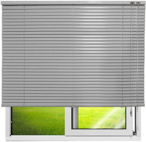 Shade Blind Aluminum in Gray Color L120xH180cm