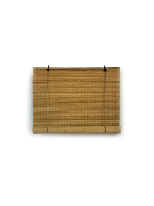 Woodware Στόρι Σκίασης Μπαμπού σε Καφέ Χρώμα Π180xΥ220εκ.