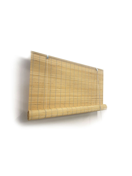 Woodware Beschattungsrollo Bamboo in Beige Farbe L120xH220cm