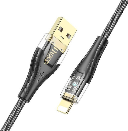 Hoco USB-A zu Lightning Kabel 18W Schwarz 1.2m (HOC-606967)