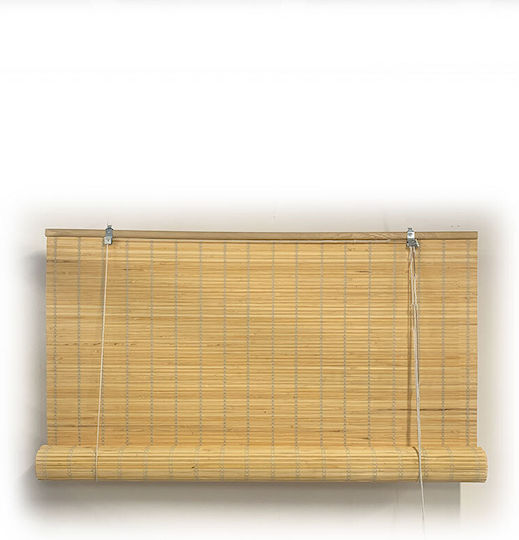 Woodware Beschattungsrollo Bamboo in Beige Farbe L180xH220cm