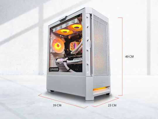 Spark G:RIGS SPARK Lite Gaming Desktop PC (Ryzen 5-5500/16GB DDR4/1TB SSD/Radeon RX 6600/No OS)