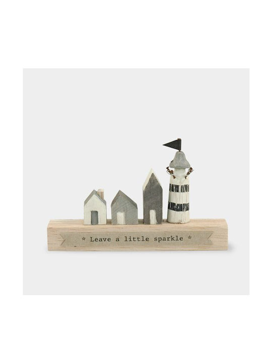 Synchronia Miniatură Decorativă Din Lemn 10.7x3x6.7cm