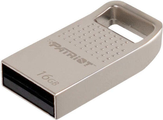 Patriot Tab200 16GB USB 2.0 Stick Ασημί
