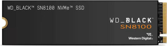 Western Digital Sn8100 SSD 1TB M.2 Type with PCI Express 5.0 Connection Compatible with PlayStation 5 WDS100T1X0M-00CMT0