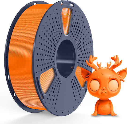 Sunlu PLA+ 2.0 3D Printer Filament 1.75mm Orange 1pc Spool