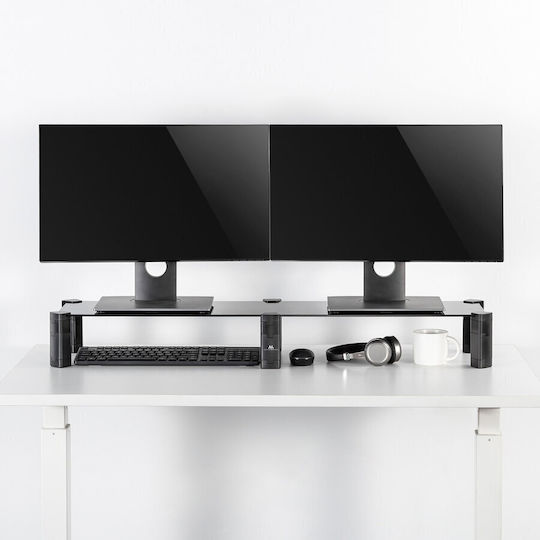 Maclean Energy MC-936 Стойка за 2 Монитори до 32" Черна