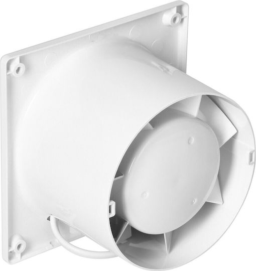Orno Wall-mounted Ventilator Bathroom 100mm White