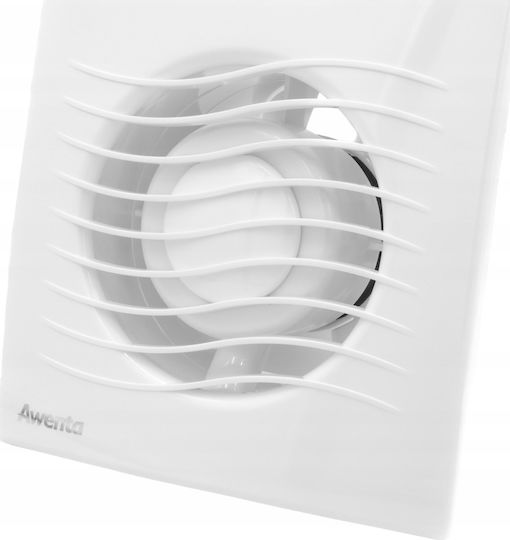 Awenta Wall-mounted Ventilator Bathroom 100mm White