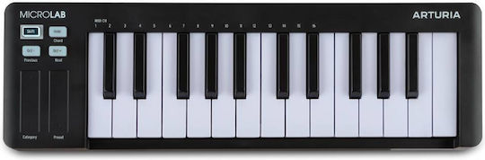 Arturia Midi-Tastatur Microlab Schwarz